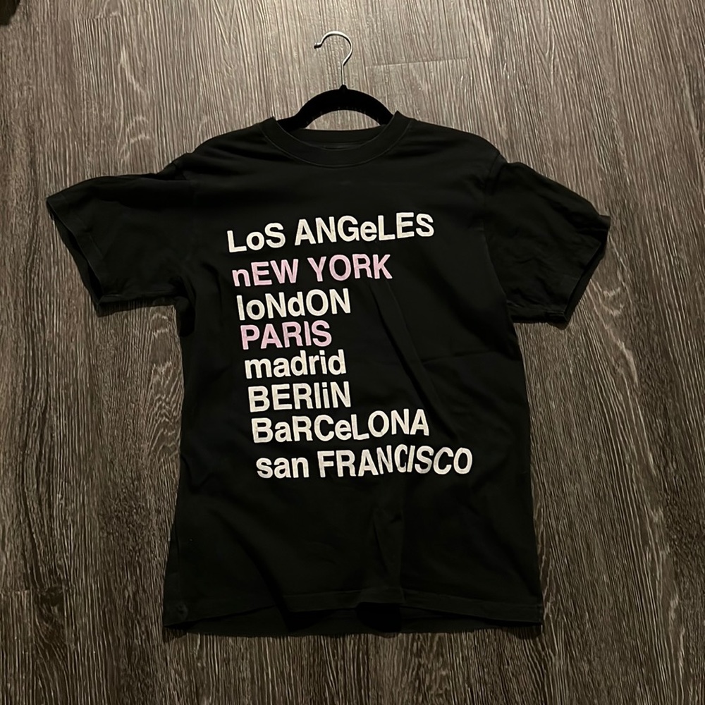 Anine Bing City names t shirt